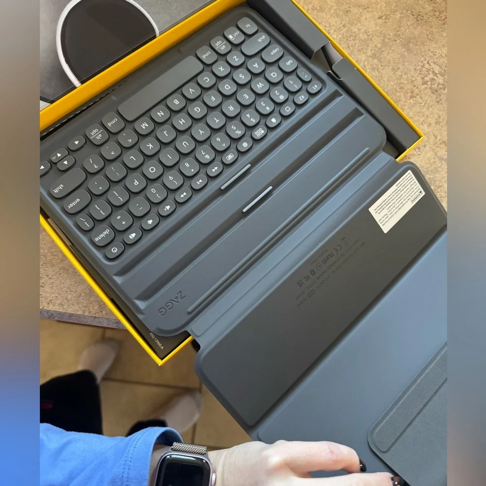 ZAGG Pro Keys Detachable Case and Wireless Keyboard for Apple iPad 10th GEN